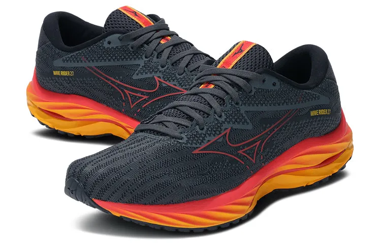 Mizuno Wave Rider 27 'Black Orange' J1GC230351 sold by KicksCrew product image thumbnail 4