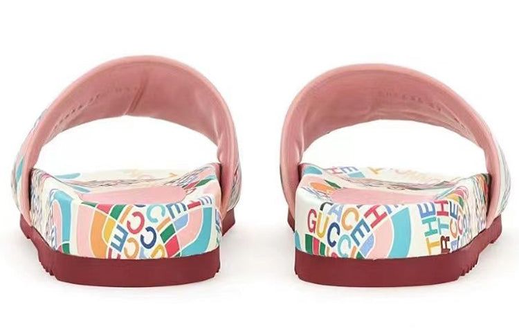 (WMNS) Gucci x The North Face Leather Sandal 'White Multicolor' 685636-CPDH0-5880 sold by KicksCrew product image thumbnail 4