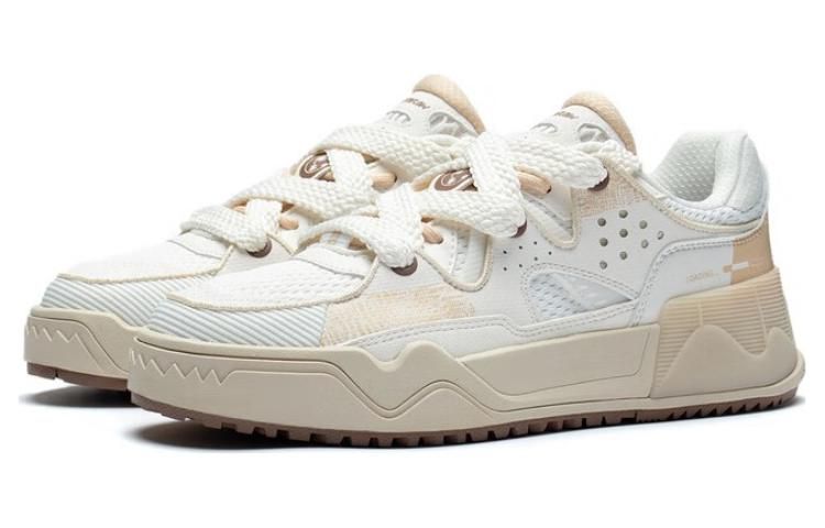(WMNS) Li-Ning CF Flash Star 2.0 'White Light Brown' AGLT088-2 sold by KicksCrew product image thumbnail 3