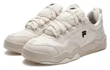 (WMNS) FILA FUSION Kick Sneakers 'White Beige' T12W342305FGD sold by KicksCrew