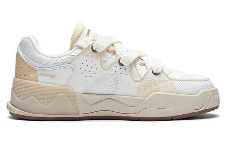 (WMNS) Li-Ning CF Flash Star 2.0 'White Light Brown' AGLT088-2 sold by KicksCrew product image thumbnail 2