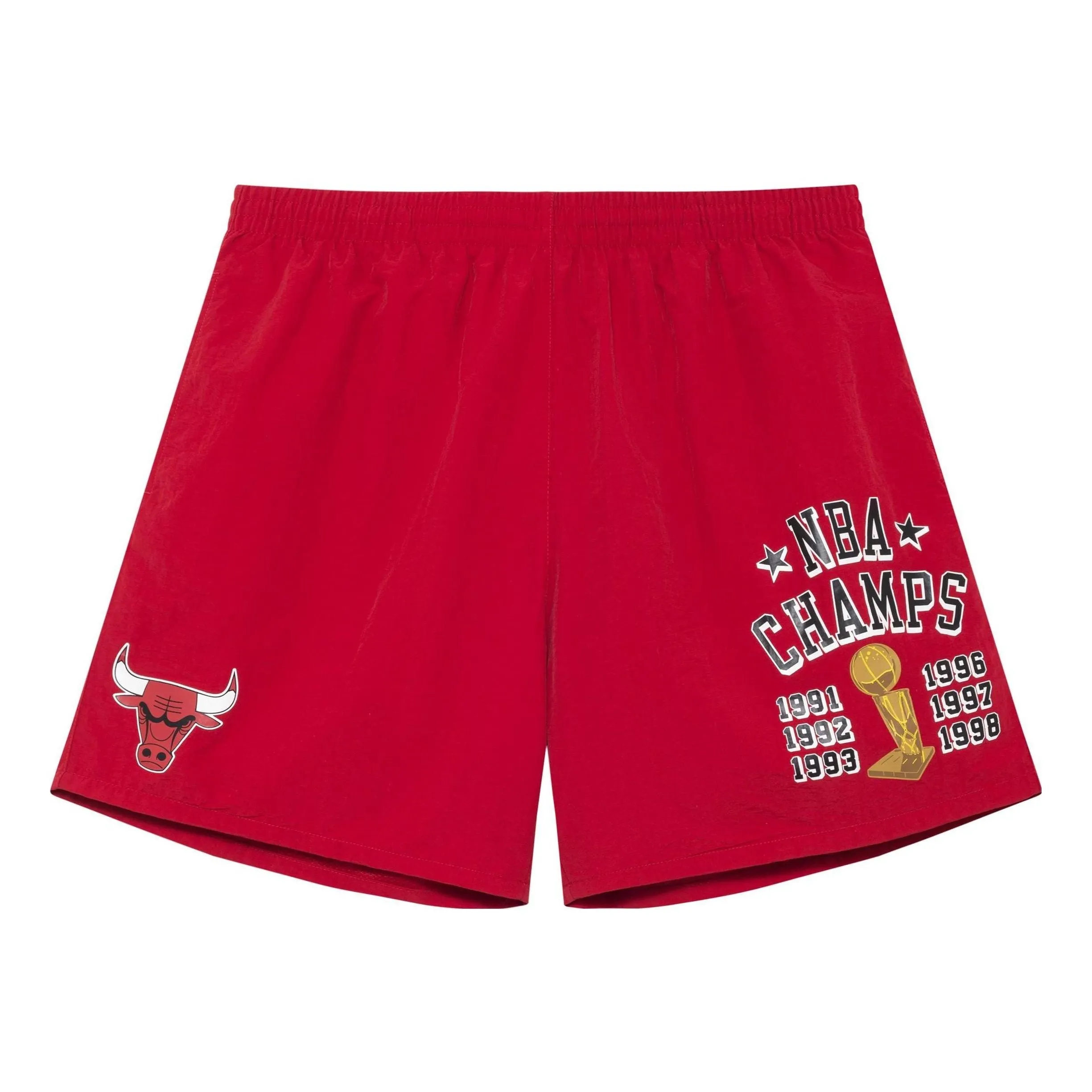 Mitchell & Ness x NBA Team Heritage Woven Short 'Chicago Bulls' PSHR5404-CBUYYPPPSCAR sold by KicksCrew