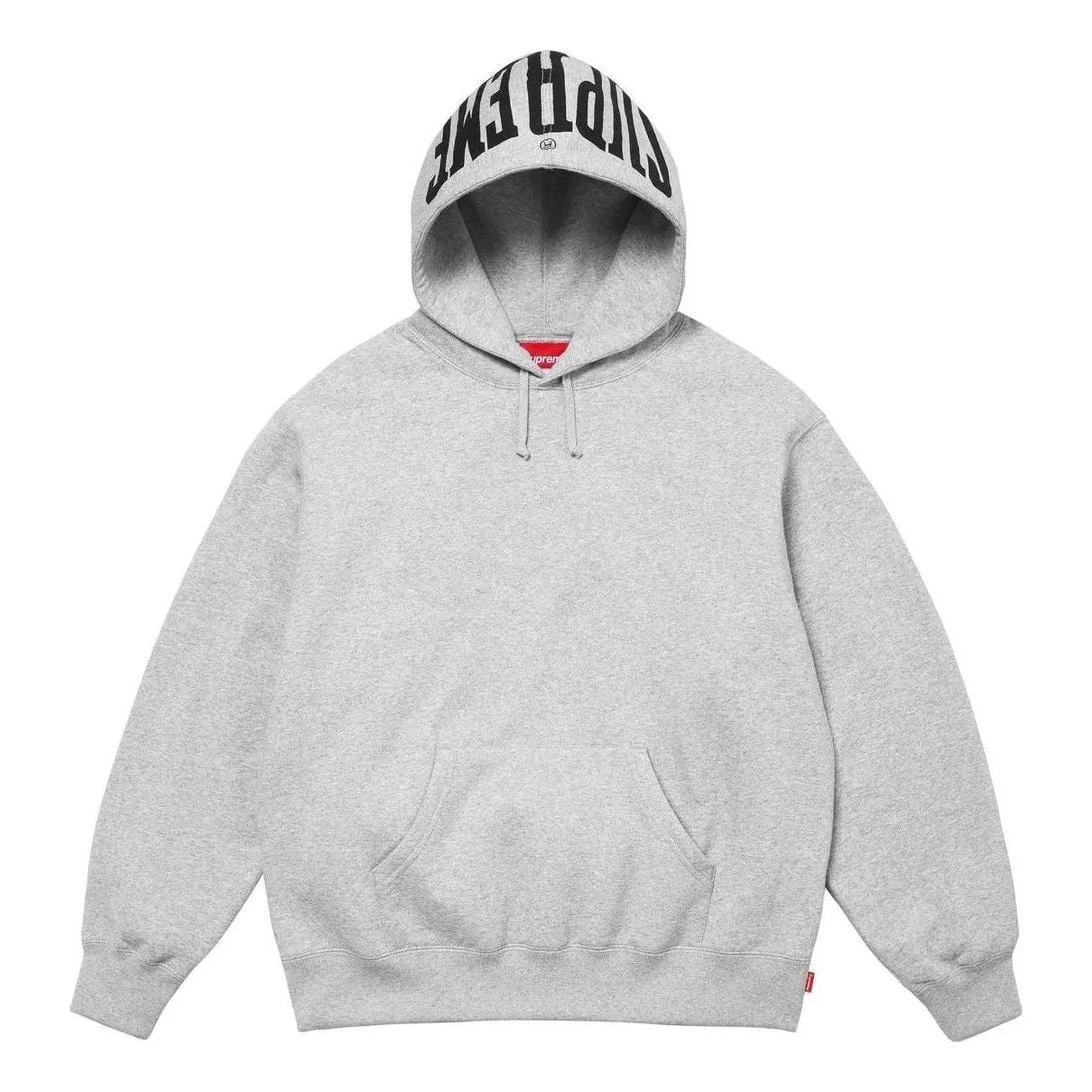 Supreme Mirrored Logo Hooded Sweatshirt 'Grey' SUP-SS24-135 sold by KicksCrew
