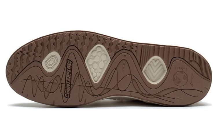 (WMNS) Li-Ning CF Flash Star 2.0 'White Light Brown' AGLT088-2 sold by KicksCrew product image thumbnail 5