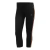 (WMNS) adidas Own the Run 3/4 Tights 'Black Orange' DZ2010 sold by KicksCrew