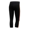 (WMNS) adidas Own the Run 3/4 Tights 'Black Orange' DZ2010 sold by KicksCrew