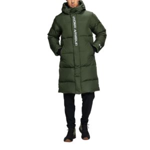 Under Armour Bench Coat Down Jacket 'Green' 1353556-330 sold by KicksCrew