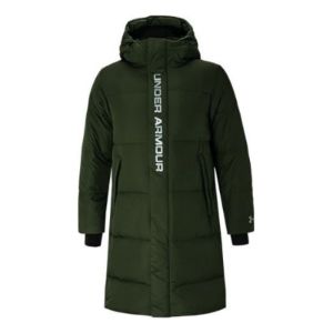 Under Armour Bench Coat Down Jacket 'Green' 1353556-330 sold by KicksCrew