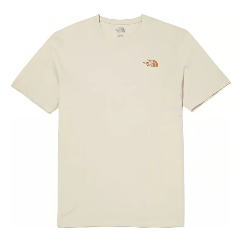 THE NORTH FACE Basic Cotton T-shirt 'Beige' NT7UN00C sold by KicksCrew
