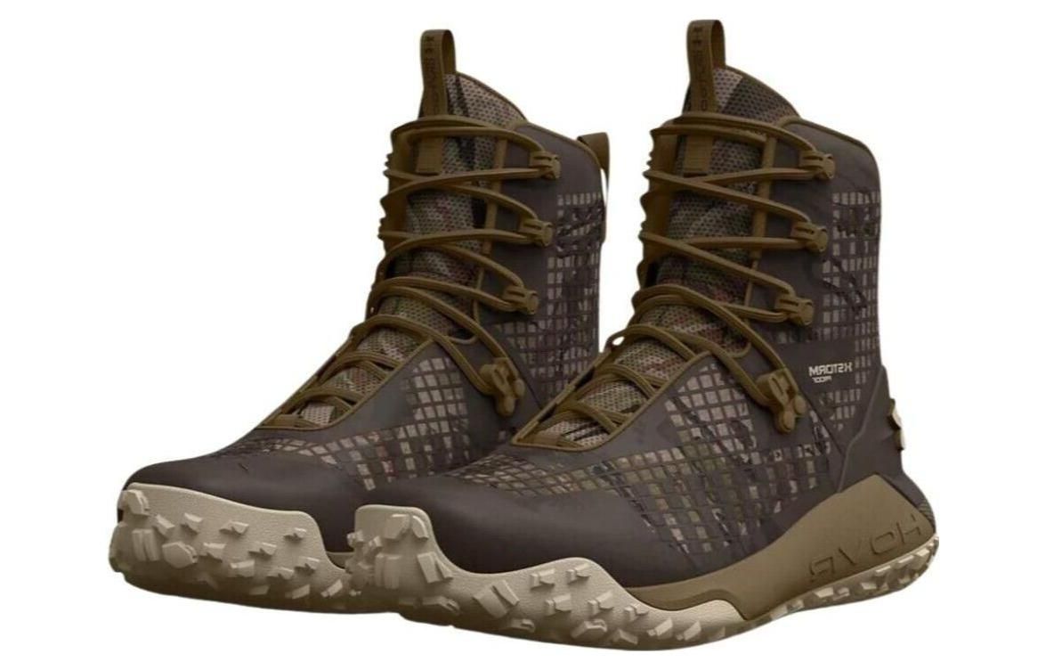 Under Armour HOVR Dawn Waterproof 2.0 Boots 'Brown Olive' 3025573900 sold by KicksCrew product image thumbnail 3