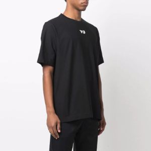 adidas Y-3 CH1 Short Sleeve Center Front Logo Tee 'Black' HG6091 sold by KicksCrew