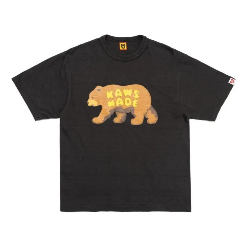 HUMAN MADE x Kaws Graphic T-shirt 'Black' XX26TE007 sold by KicksCrew