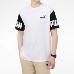 Puma Power Graphic T-Shirt 'White' 847721-02 sold by KicksCrew