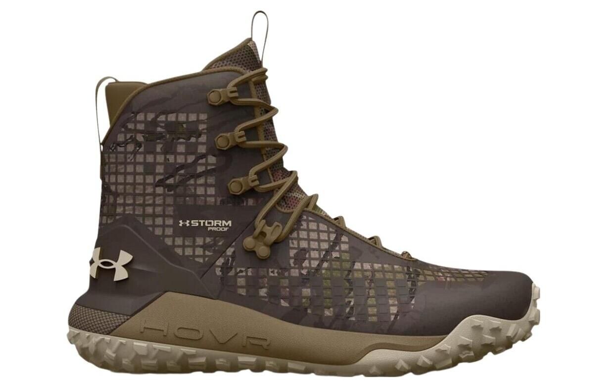 Under Armour HOVR Dawn Waterproof 2.0 Boots 'Brown Olive' 3025573900 sold by KicksCrew product image thumbnail 2