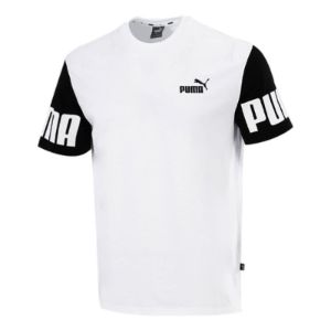 Puma Power Graphic T-Shirt 'White' 847721-02 sold by KicksCrew