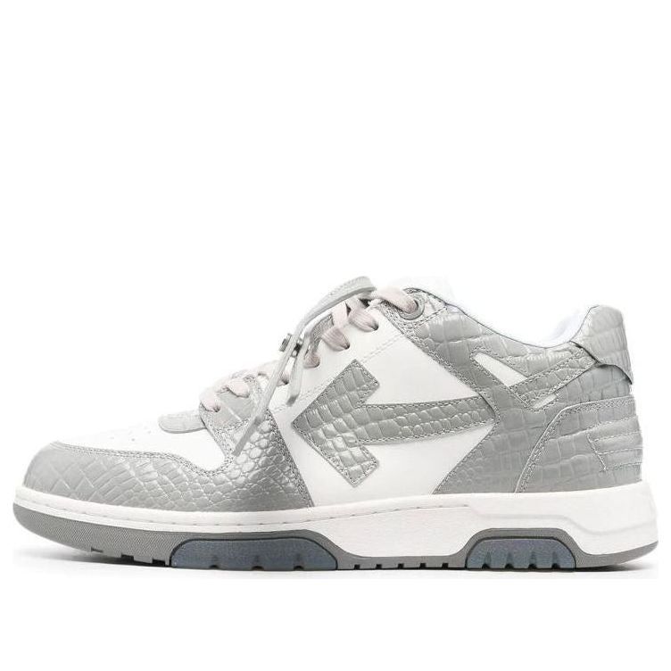 Off-White Out Of Office 'Grey White' OMIA189F22LEA0040109 sold by KicksCrew