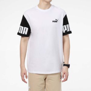 Puma Power Graphic T-Shirt 'White' 847721-02 sold by KicksCrew
