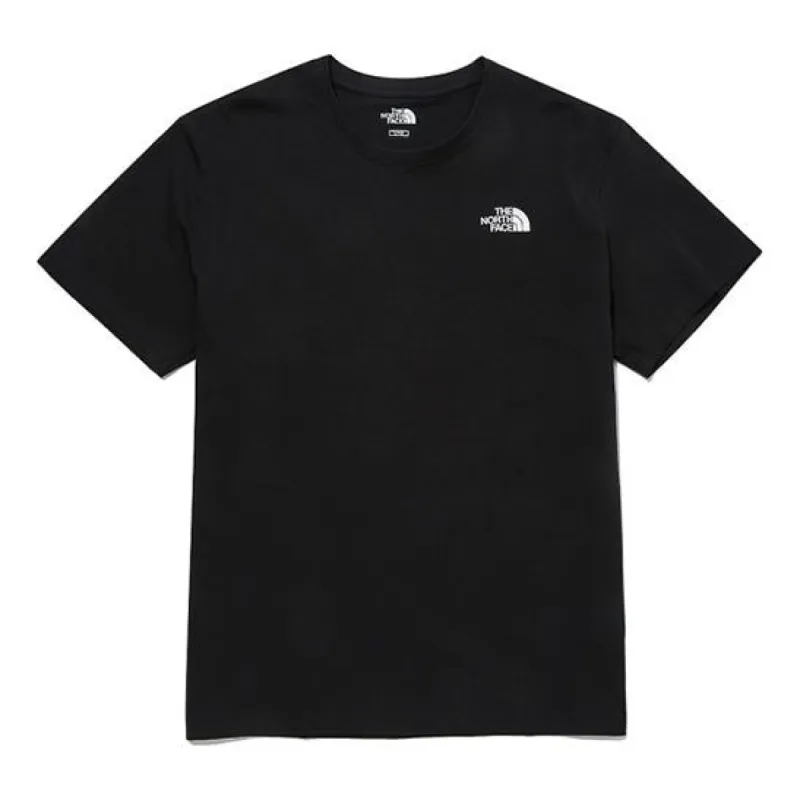 THE NORTH FACE Basic Cotton T-shirt 'Black' NT7UM20A sold by KicksCrew
