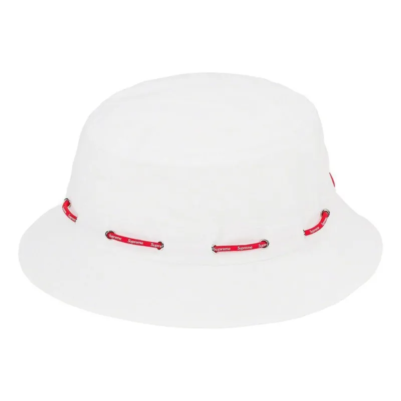 Supreme Shockcord Nylon Crusher 'White Red' SUP-FW20-126 sold by KicksCrew