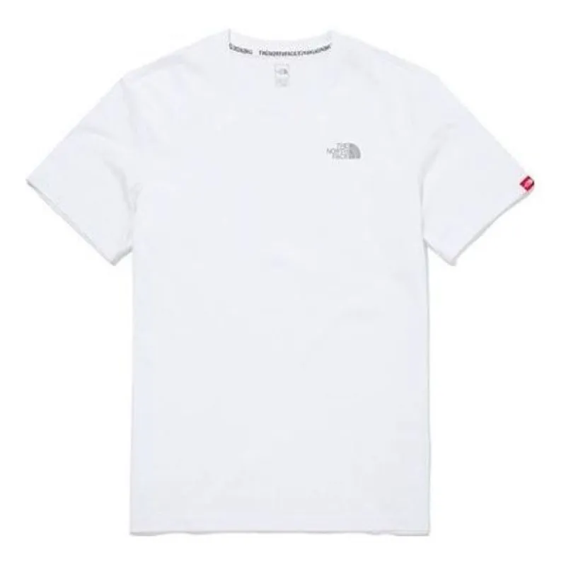 THE NORTH FACE Essential Logo T-Shirt 'White' NT7UM10B sold by KicksCrew