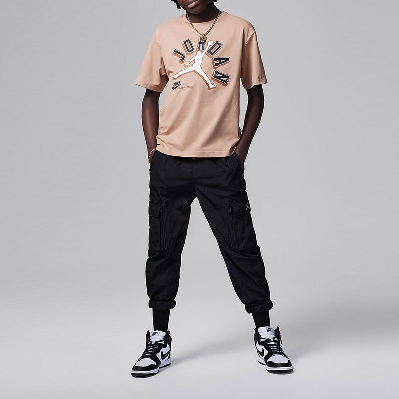 (GS) Air Jordan Varisty Jumpman T-Shirt 'Beige' FV2530-200 sold by KicksCrew product image thumbnail 4