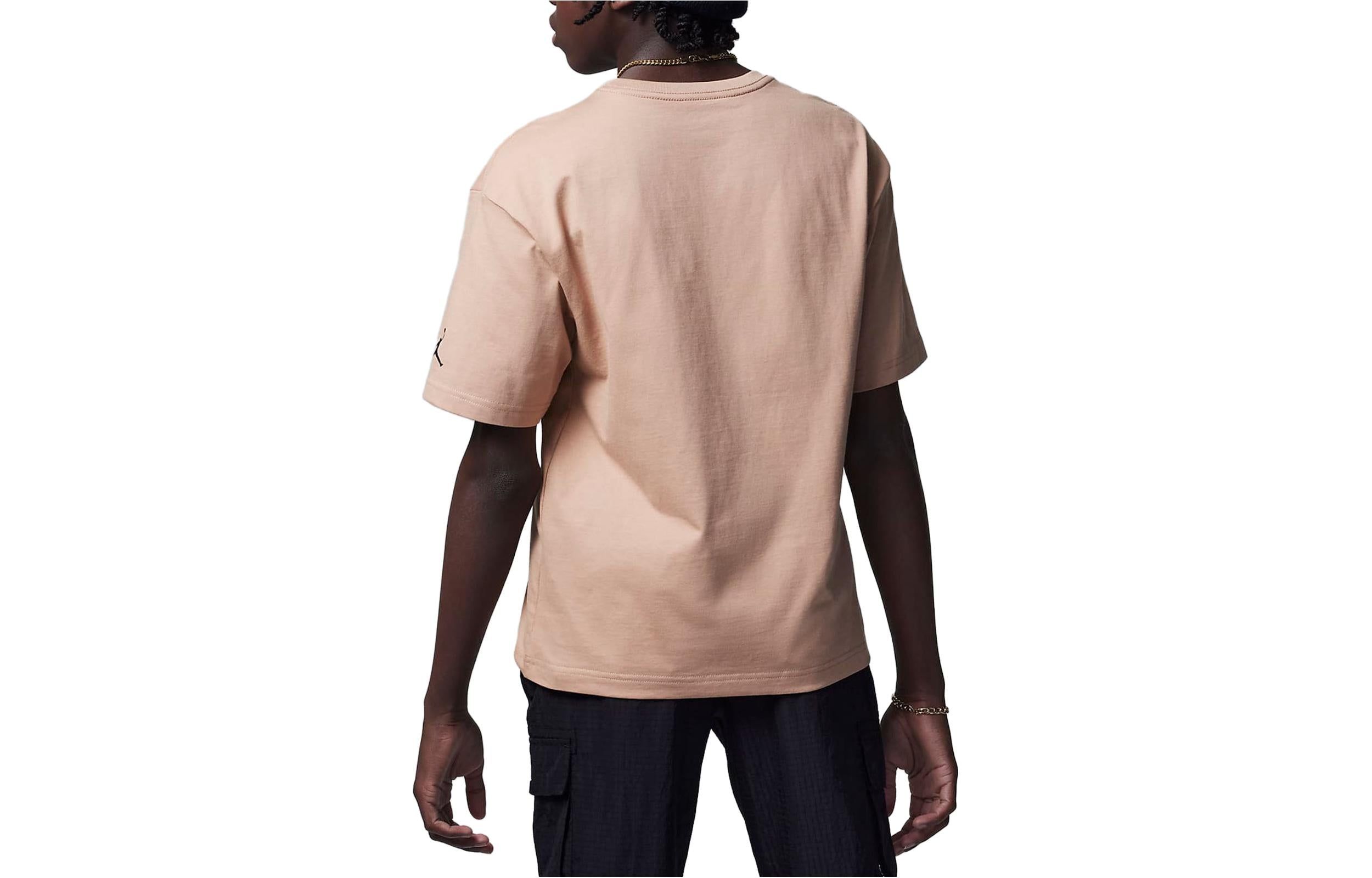 (GS) Air Jordan Varisty Jumpman T-Shirt 'Beige' FV2530-200 sold by KicksCrew product image thumbnail 3