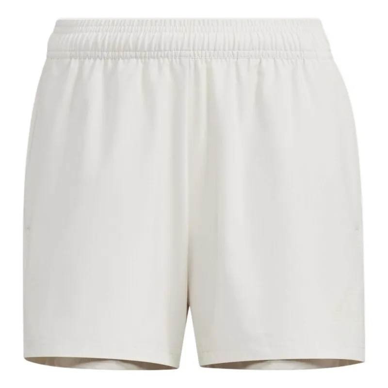 (WMNS) adidas Met Shir Shorts 'White' HF2468 sold by KicksCrew