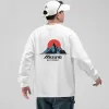 Mizuno Graphic Long Sleeve T-shirt 'White' A2CA2A03 sold by KicksCrew