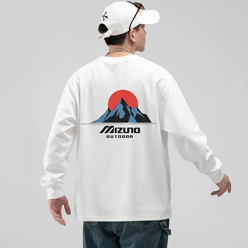 Mizuno Graphic Long Sleeve T-shirt 'White' A2CA2A03 sold by KicksCrew product image thumbnail 5
