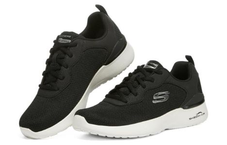 (WMNS) Skechers Air Dynamight 'Black' 149346-BKW sold by KicksCrew