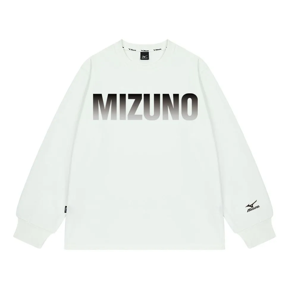Mizuno Graphic Long Sleeve T-shirt 'White' A2CA2A03 sold by KicksCrew