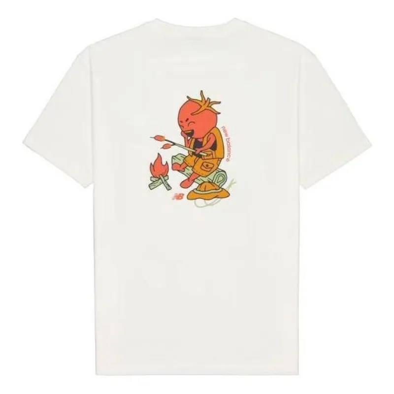 New Balance Graphic Print T-Shirt 'White' AMT41363-CIC sold by KicksCrew