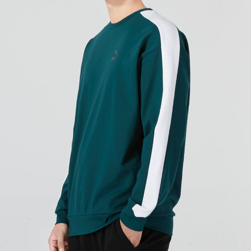 Puma Suit Crew Neck Logo Sweatshirt 'Green' 538830-38 sold by KicksCrew product image thumbnail 5