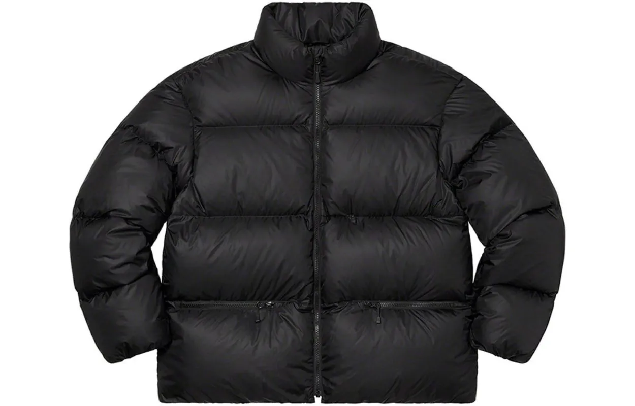 Supreme x Yohji Yamamoto Down Jacket 'Black White Red' SUP-FW20-100 sold by KicksCrew