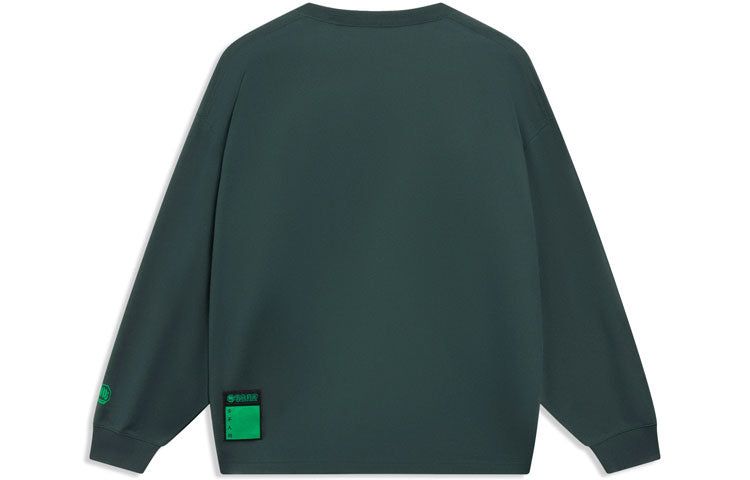 Li-Ning BadFive Graphic Sweatshirt 'Green' AHSSF27-2 sold by KicksCrew product image thumbnail 2