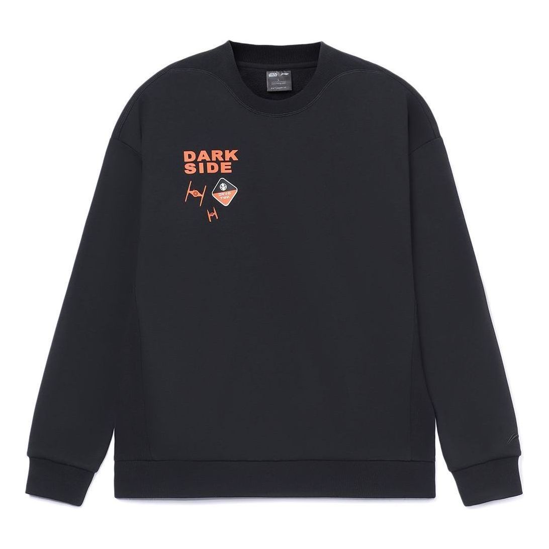 Li-Ning x Star Wars Graphic Sweatshirt 'Black' AWDRD57-5 sold by KicksCrew