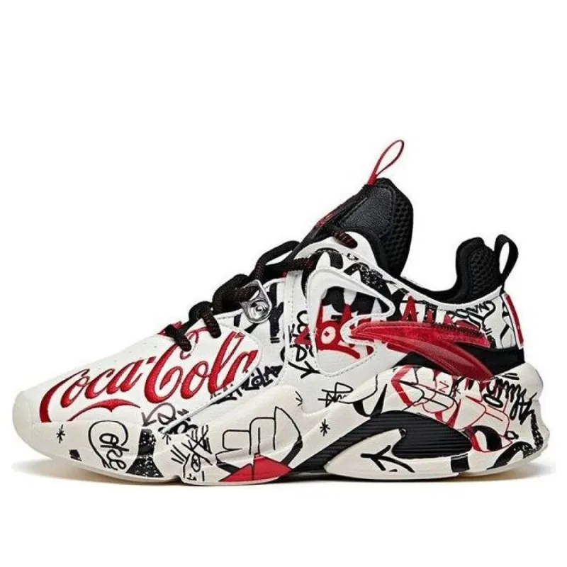 ANTA x Coca Cola BaDao 'White Black Red' 112018088S-1 sold by KicksCrew