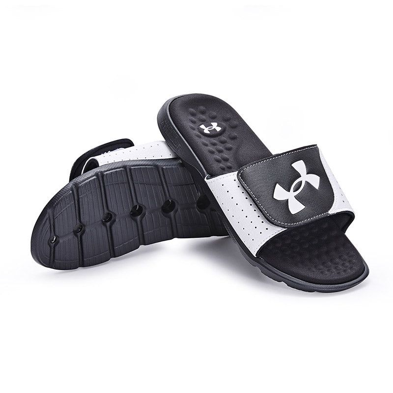 (GS) Under Armour Ignite Pro Slides 'White and Black' 3026036 sold by KicksCrew product image thumbnail 6