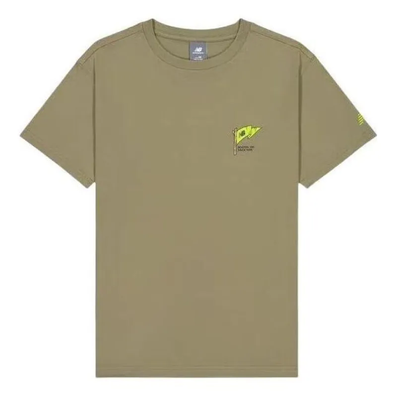 New Balance Flag Graphic T-Shirt 'Grey' AMT41361-CGN sold by KicksCrew