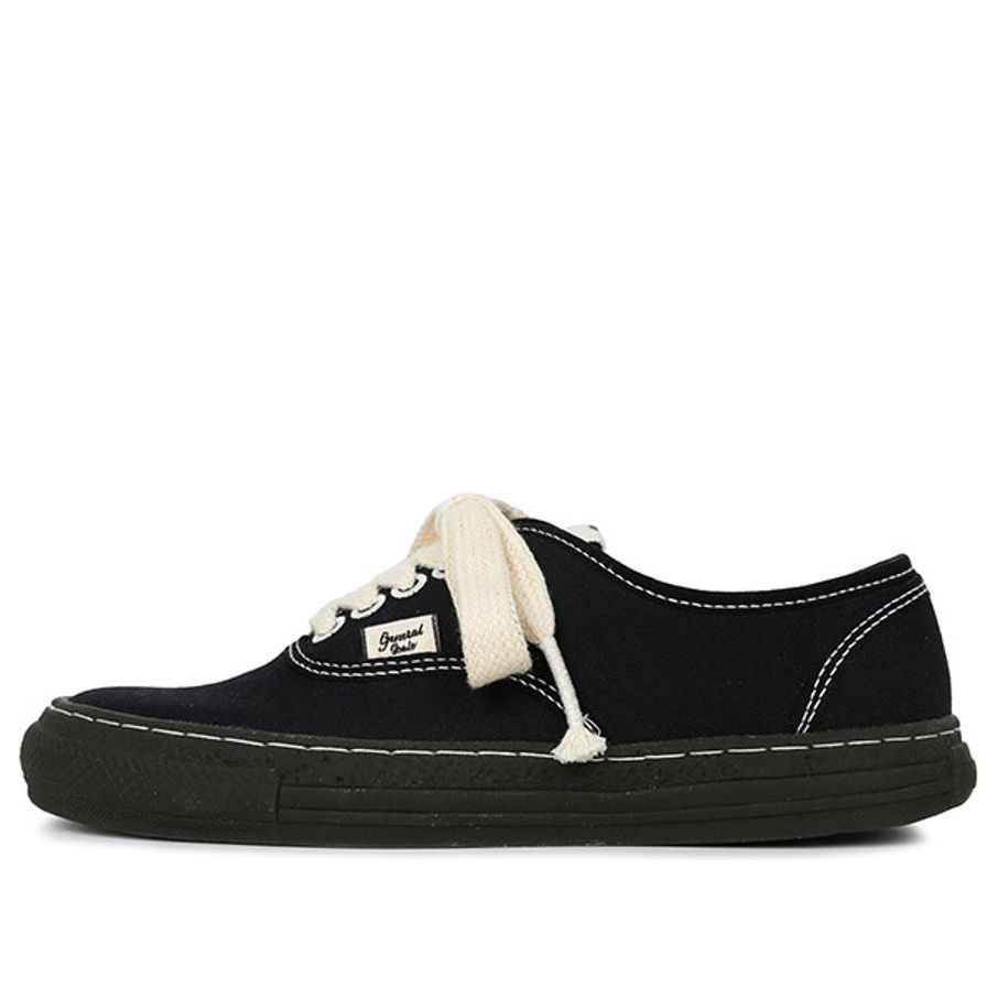 Maison MIHARA YASUHIRO PAST Sole 5 - Hole Low-top Sneaker 'Black' A07FW503-BLK sold by KicksCrew