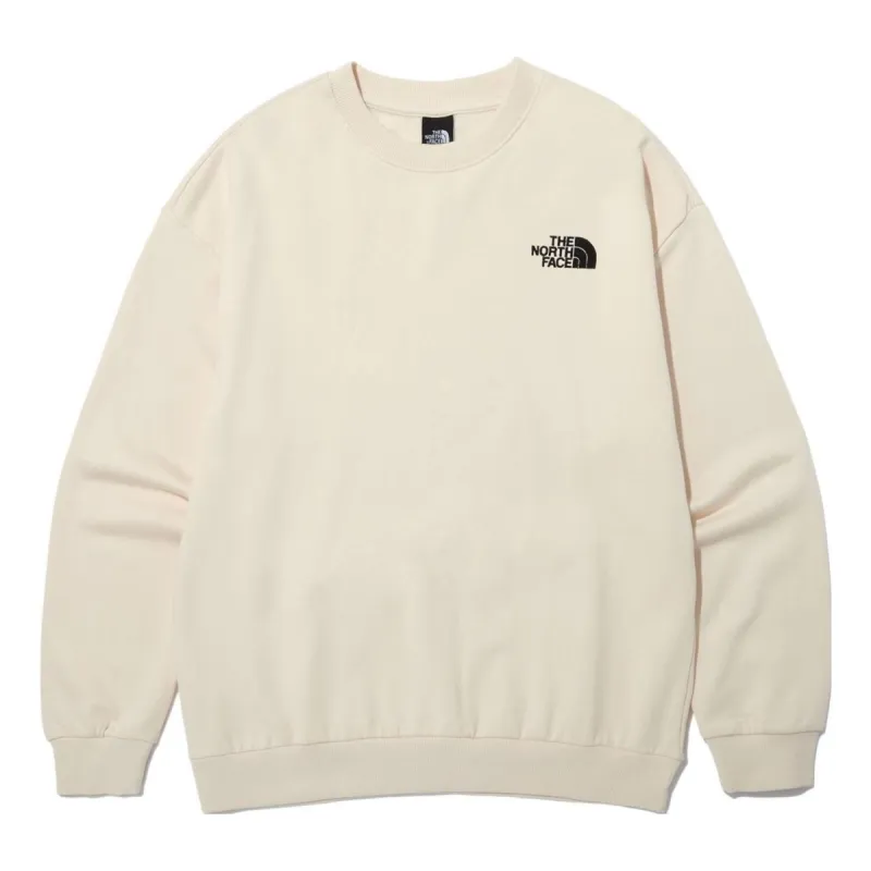 THE NORTH FACE Logo Essential EX Sweatshirt 'Beige' NM5MN91B sold by KicksCrew