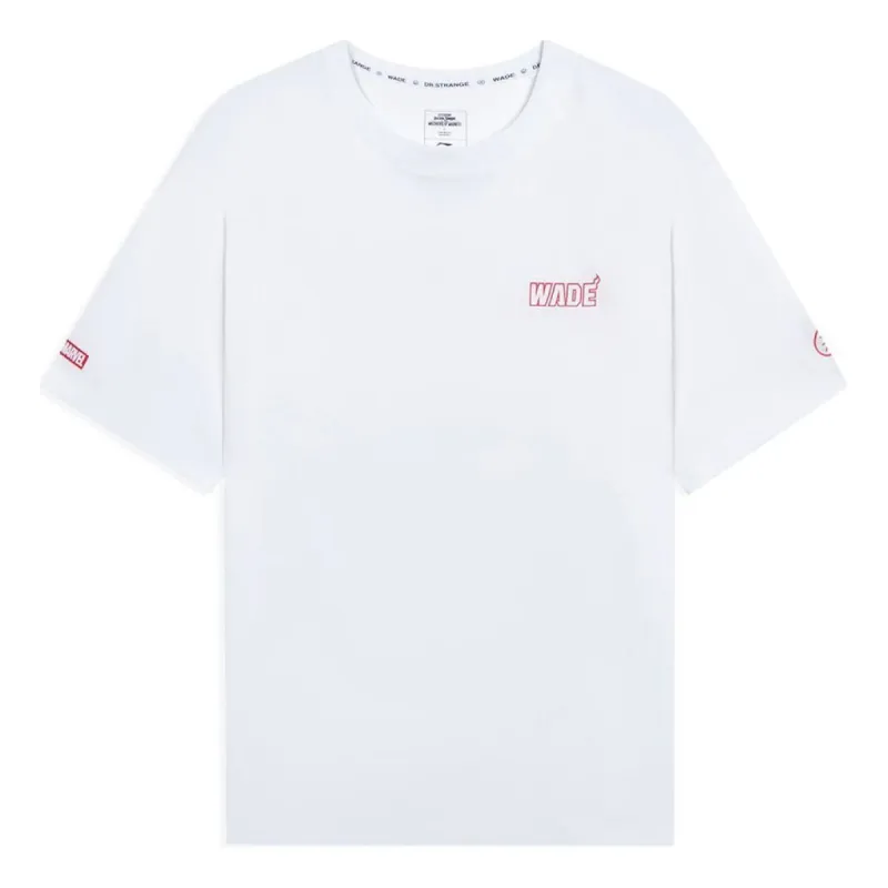Li-Ning x MARVEL Way Of Wade Graphic T-shirt 'White' AHSS675-2 sold by KicksCrew