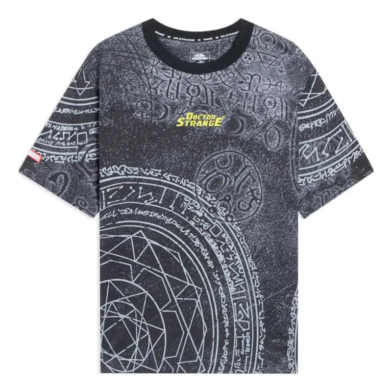 Li-Ning x MARVEL Doctor Strange Graphic T-shirt 'Grey' AHSS677-4 sold by KicksCrew