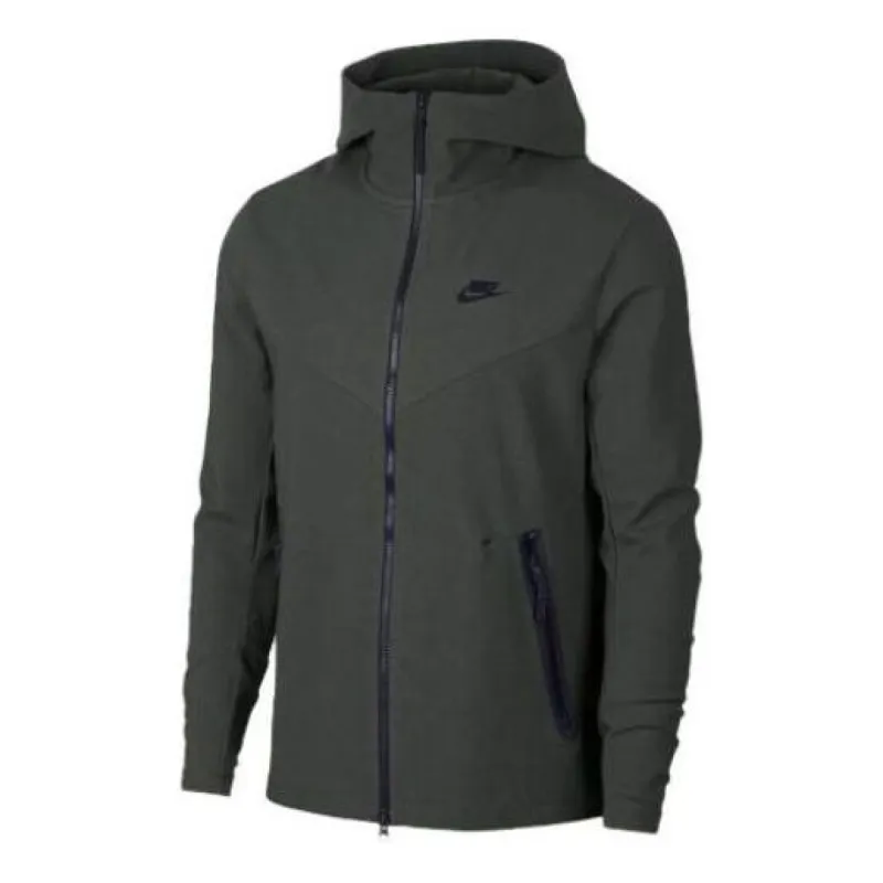 Nike Sportswear Tech Full Zip Hoodie 'Olive Green' AA3784-001 sold by KicksCrew