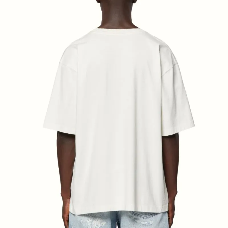 HERON PRESTON CTNMB T-shirt 'White Black' HMAA025C99JER0020310 sold by KicksCrew product image thumbnail 2