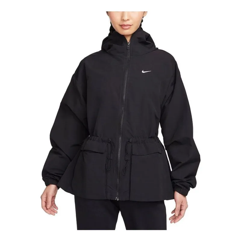(WMNS) Nike NSW Trend Woven Jacket 'Black' FN3670-010 sold by KicksCrew