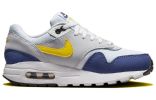 (GS) Nike Air Max 1 'White Yellow Blue' DZ3307-107 sold by KicksCrew