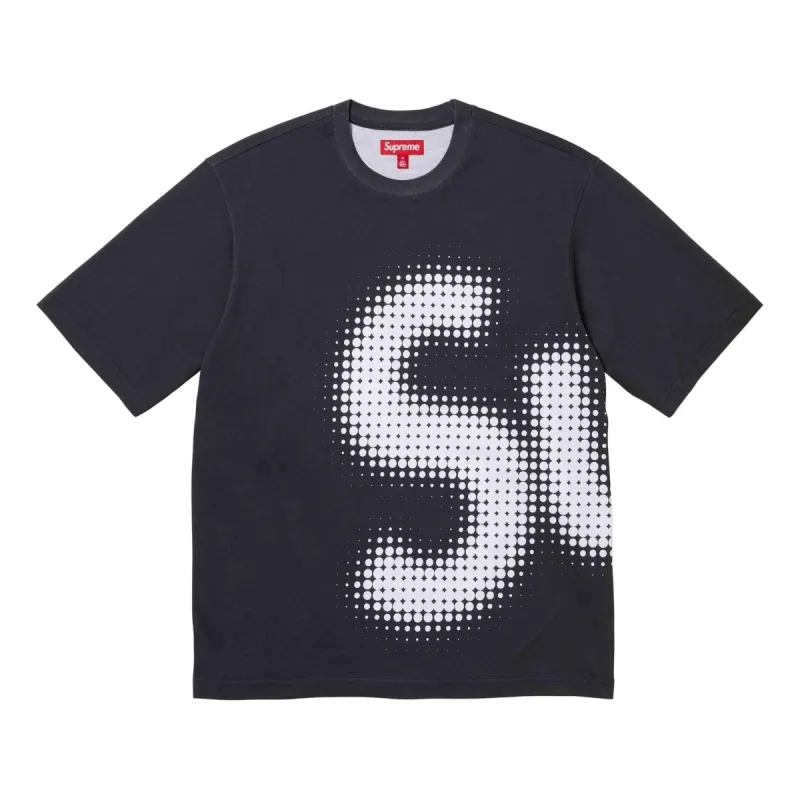 Supreme Halftone S/S Top 'Black White' SUP-SS24-095 sold by KicksCrew