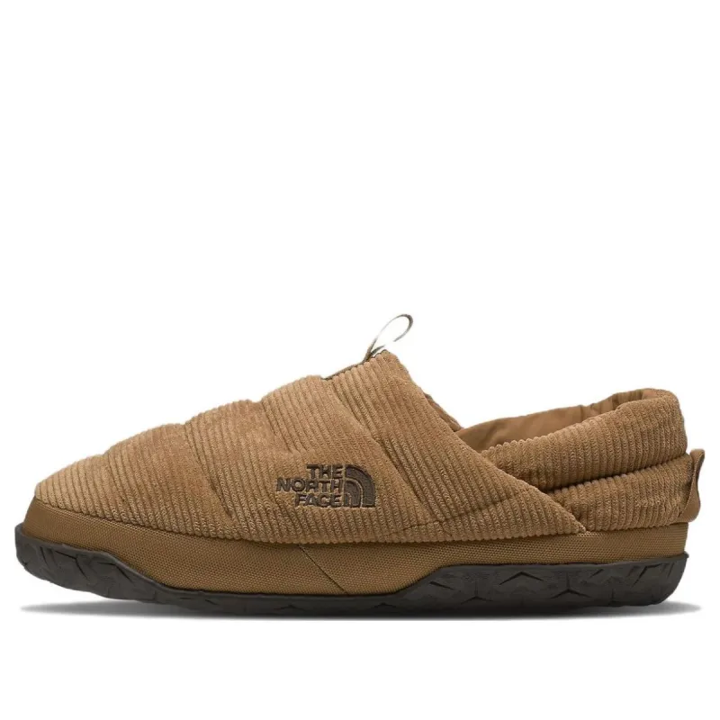 THE NORTH FACE Corduroy Nuptse Mules 'Utility Brown' NF0A7W4M-A5J sold by KicksCrew