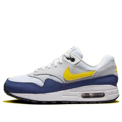 (GS) Nike Air Max 1 'White Yellow Blue' DZ3307-107 sold by KicksCrew